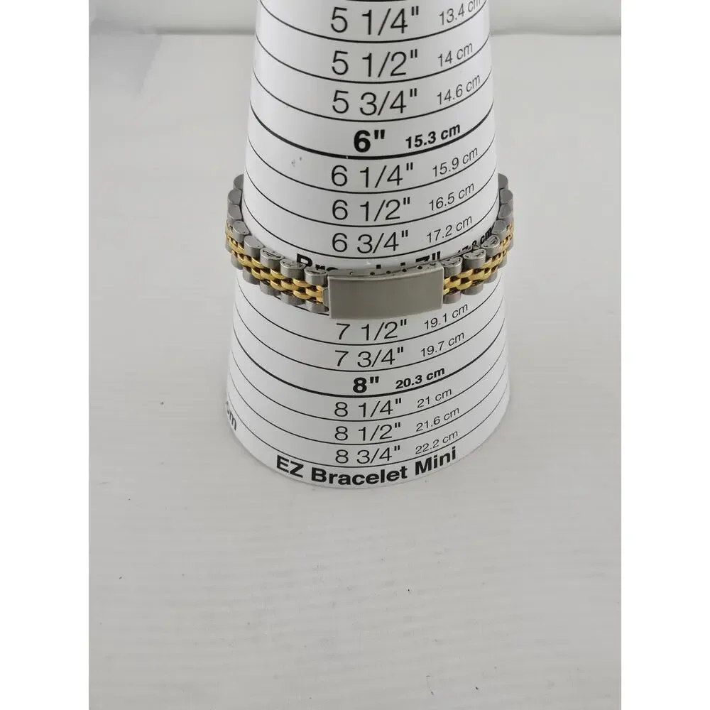 Ladies Lucien Piccard Dufonte Presidential Style Fluted Bezel Quartz Watch Runs